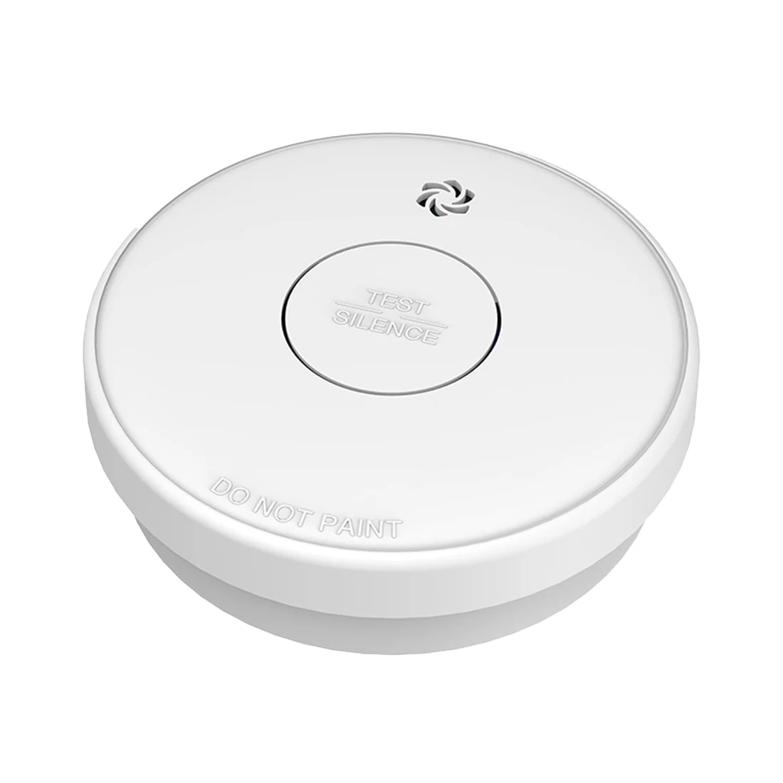 Licensed technician installing smoke alarm in a Queensland home